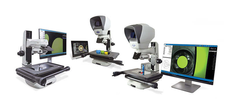 The range of Swift PRO optical and video measuring microscope