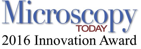 Microscopy Today 2016 Innovation Award logo