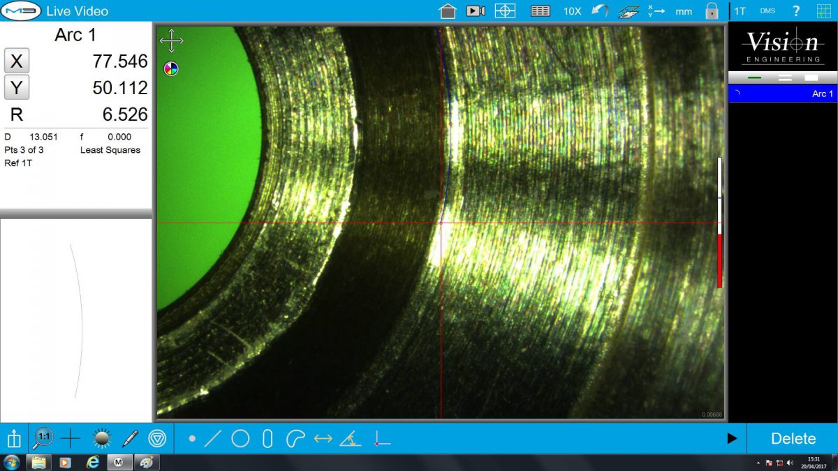 Hawk Duo high precision measuring microscope - Vision Engineering