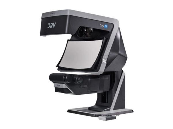 Skeleton using DRV Z1 digital 3D stereo inspection system with short base 