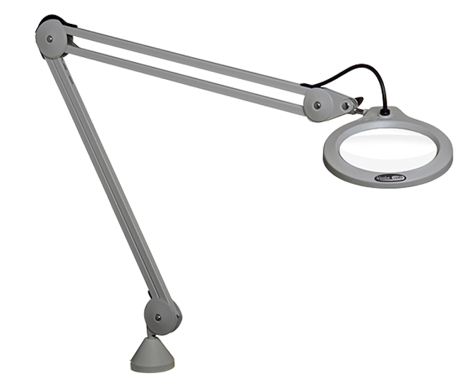 LFM LED Lightweight illuminated bench magnifier