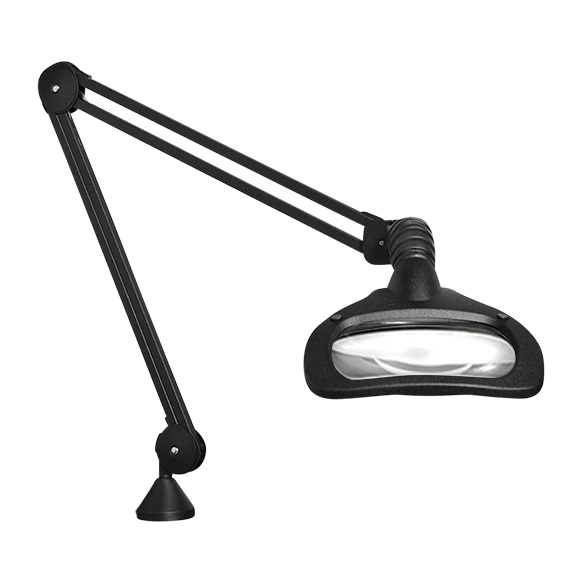 Vision Luxo WAVE LED bench magnifier