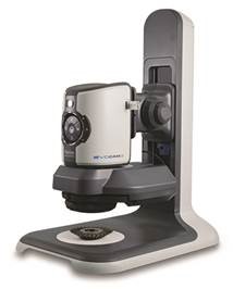 EVO Cam II digital microscope with 360° viewer on bench stand