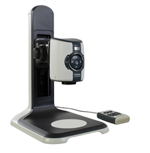 EVO Cam II digital microscope on Ergo stand with remote control console