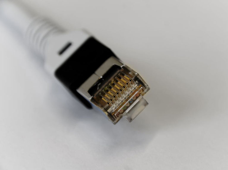 Telecommunications ethernet connector