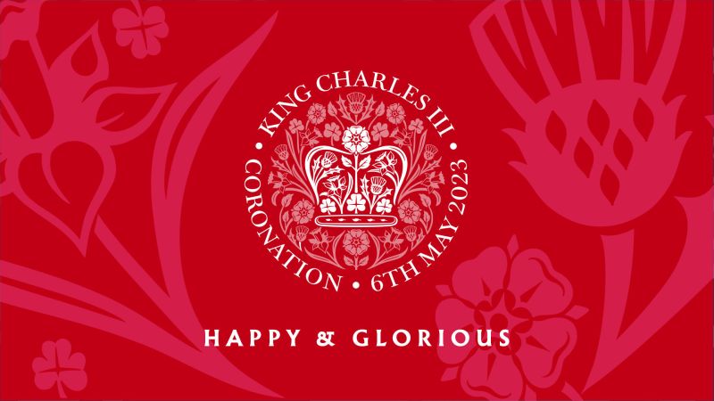 King Charles III coronation logo
