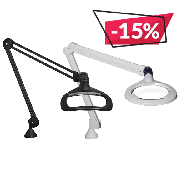 Bench Magnifiers with 15pc discount tag